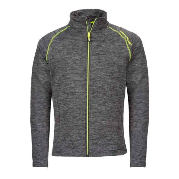 Gilet Lenny 3XL gris chine/jaune fluo