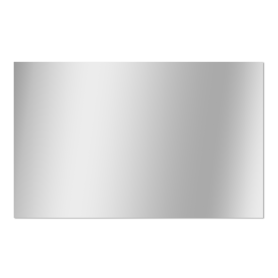 Miroir bord polis 80x50cm