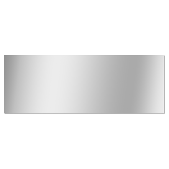 Miroir bord polis 110x40cm