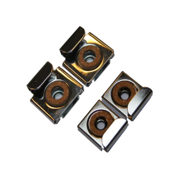 Fixation Miroir U large chrome