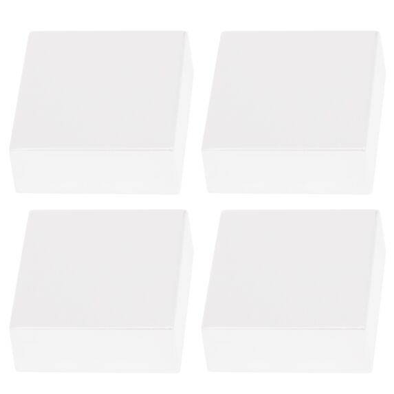 Fixation Miroir carré blanc