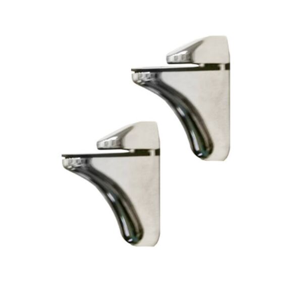 2 supports tablettes à pince