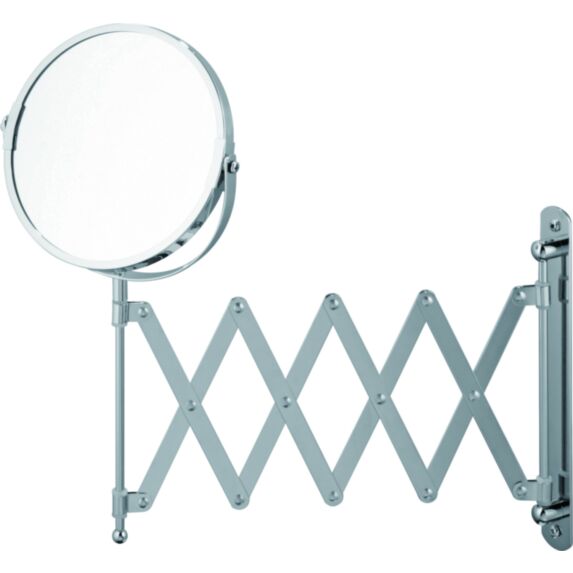Miroir grossissant x2 chrome Ø15cm