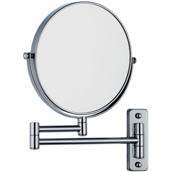 Miroir grossissant rond x8 chrome Ø20cm