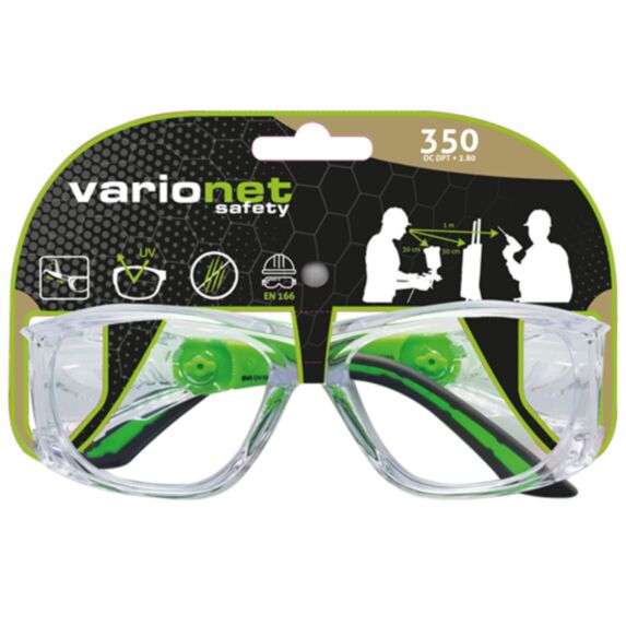 Lunettes de protection et correction pour presbytes + 3.50 - VARIONET SAFETY