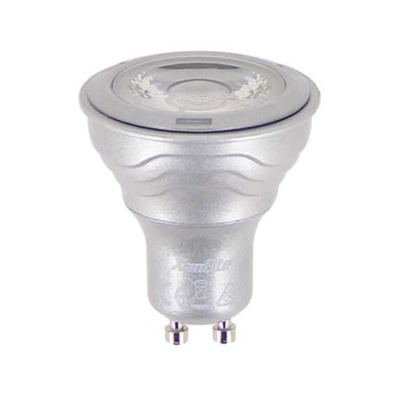 Ampoule led SMD transparent GU10 345lm 90° 4W blanc neutre - XANLITE