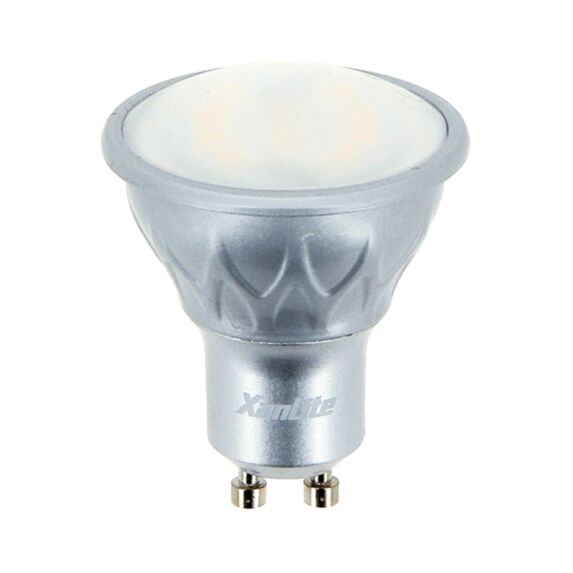 Ampoule led SMD transparent GU10 420lm 120° 6W blanc chaud - XANLITE