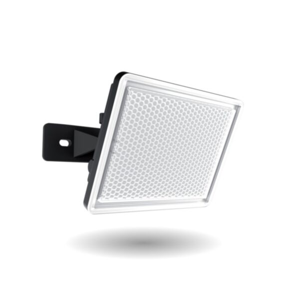 Projecteur mural noir led IP65 800Lm 10W 6500K - XANLITE