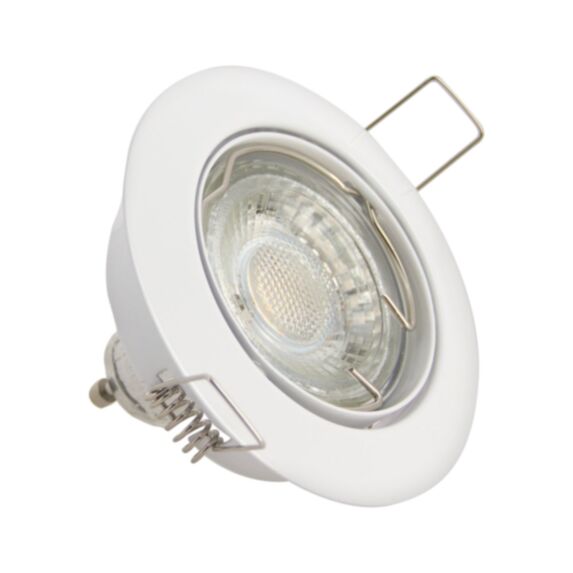 Lot de 5 spots encastrables led blanc chaud GU10 12,5x19cm - XANLITE