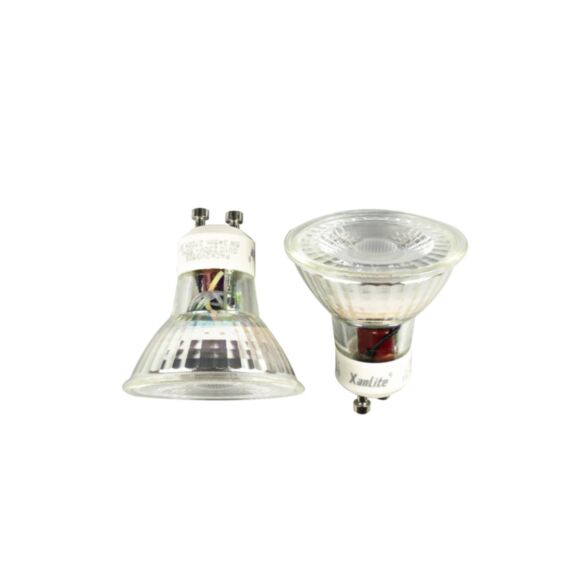 2 ampoules SMD GU10 345lm 90° 4W blanc neutre - XANLITE
