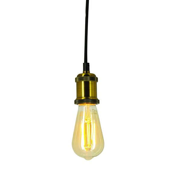 Ampoule led filament connectée ST64  E27 470lm 5,5W variable - KOZII
