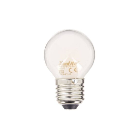 Ampoule filament led P45 opaque E27 806lm 60W 2700K blanc chaud