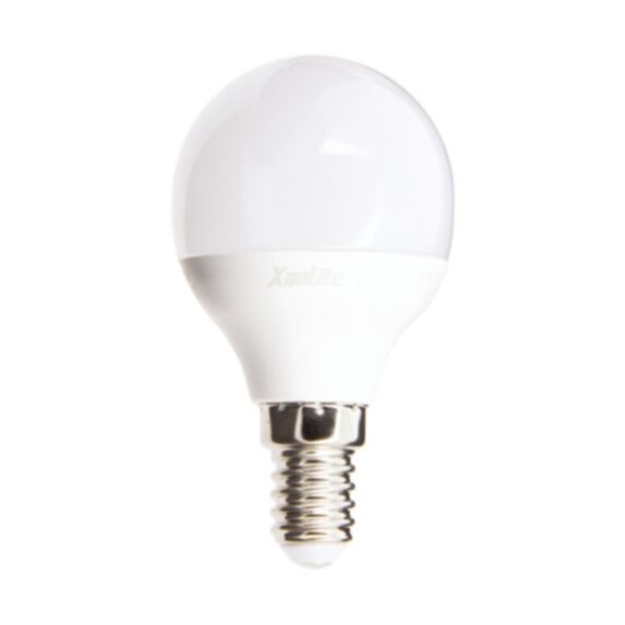 5 ampoules LED sphériques P45 E14 470lm 40W Ton neutre - XANLITE