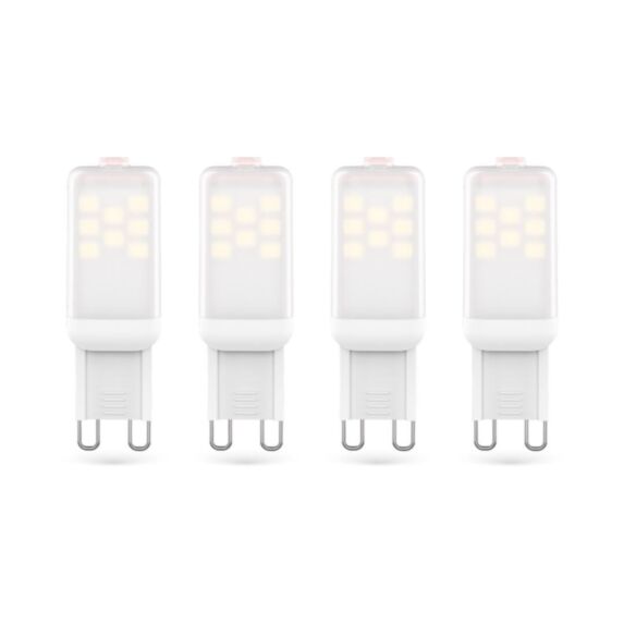 3+1 ampoules filament led G9 200Lm 2W 3000K - XANLITE
