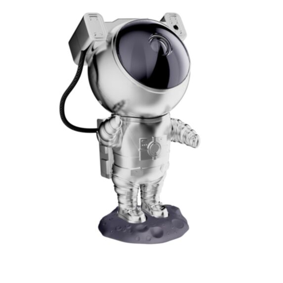 Veilleuse projecteur astronaute chromé filaire USB - XANLITE