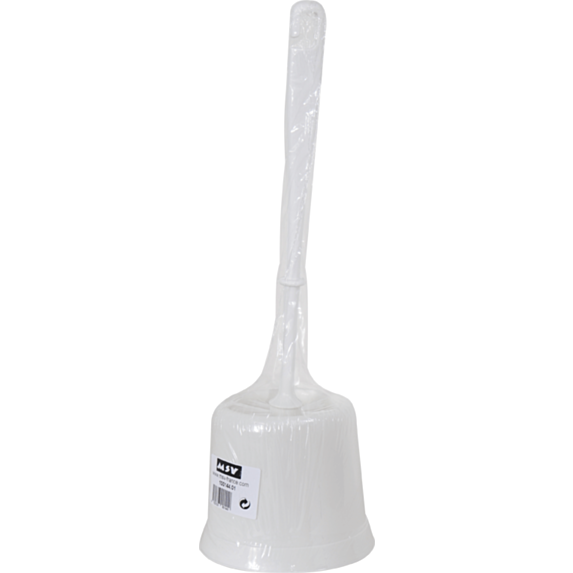 Brosse WC blanc