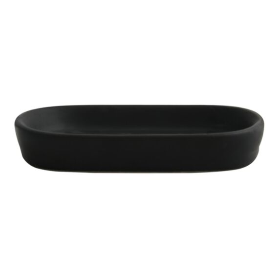 Porte-savon Maonie noir céramique - MSV