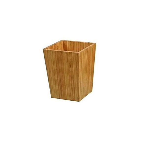 Poubelle Salle de Bain Bambou 6L