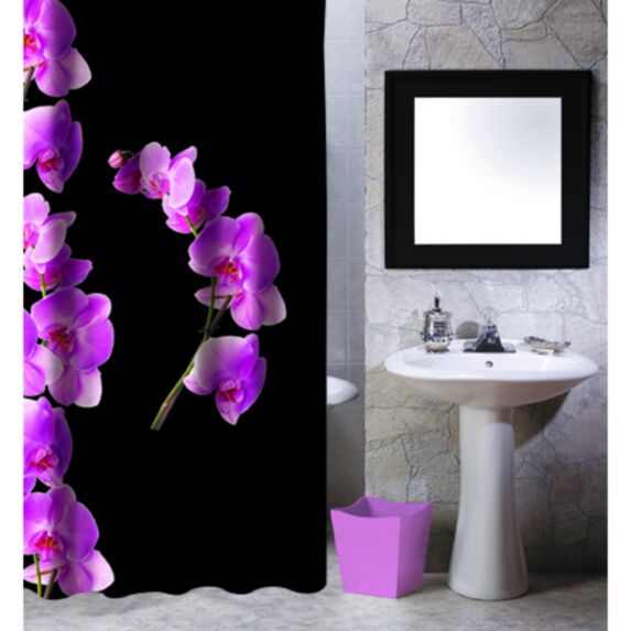 Rideau de douche Lanyu black