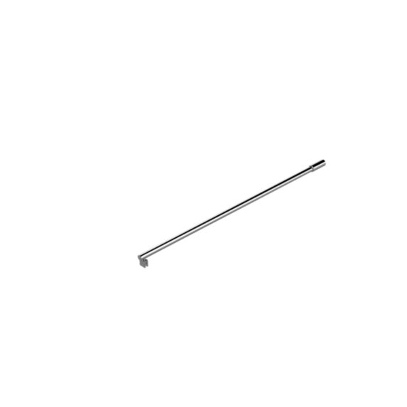 Barre droite recoupable 100cm aluminium Parma 2 AURLANE