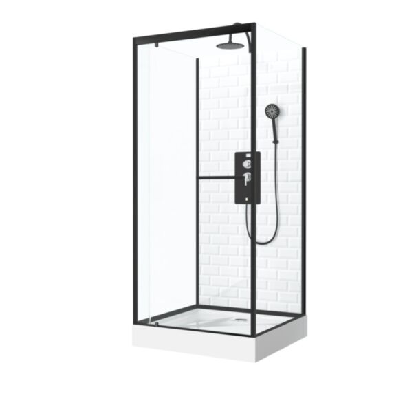 Cabine de douche carrée metro 90x90cmx230cm