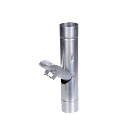 Récupérateur d'eau Ø80mm zinc