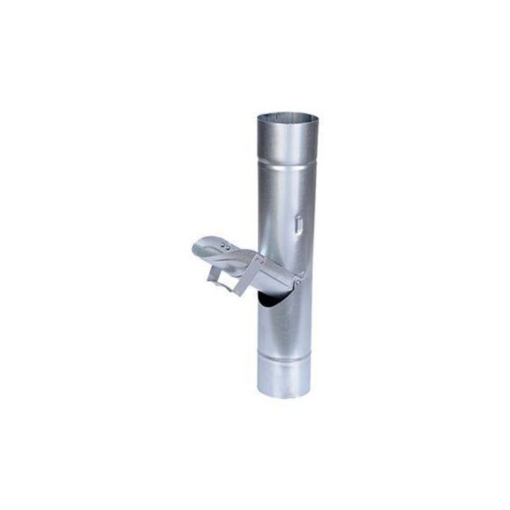 Récupérateur d'eau Ø80mm acier galvanisé