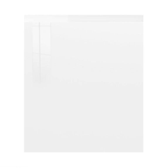 Façade meuble cuisine Artika +1 porte Blanc laqué brillant 71x59,7x1,8cm