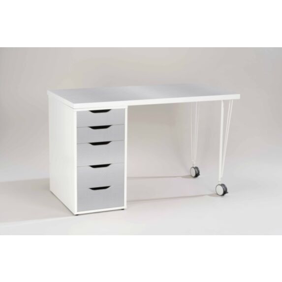 Adhésif industriel 1m5 0,45cm met rd argent