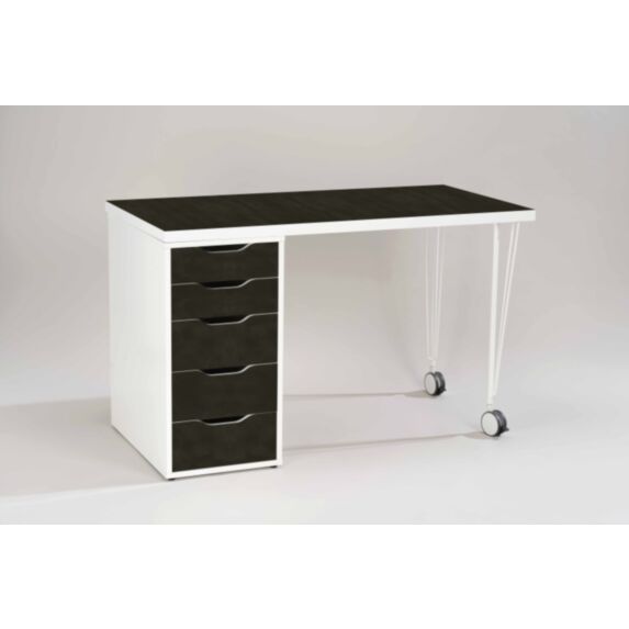 Adhésif effet matiere 1m 0,45cm anthracite