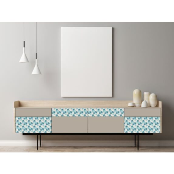 Adhésif unimat mat 2m 0,45cm taupe