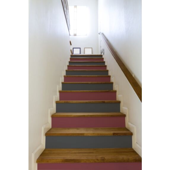 Adhésif unimat mat 2m 0,675cm rouge