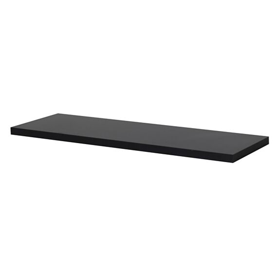 Tablette DS2 MDF 18 mm 60 x 18 cm noir - DECO SYSTEM