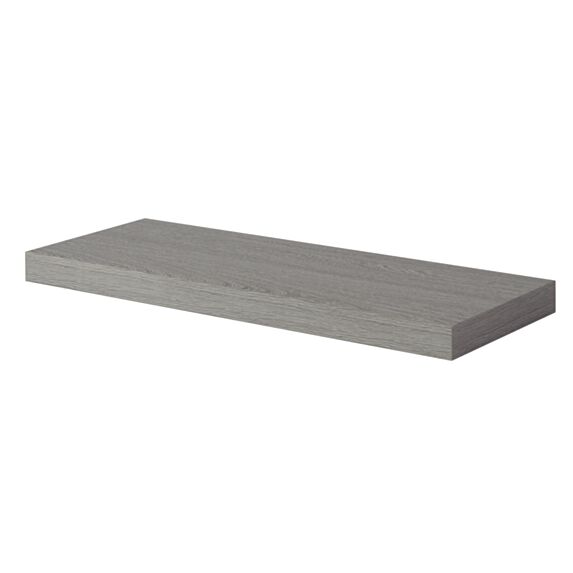 Etagère murale chêne gris 90x23.5 cmx38mm - DECO SYSTEM
