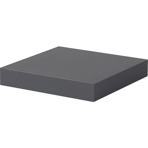 Tablette DS4 MDF 38 mm 23 x 23,5 cm gris - DECO SYSTEM