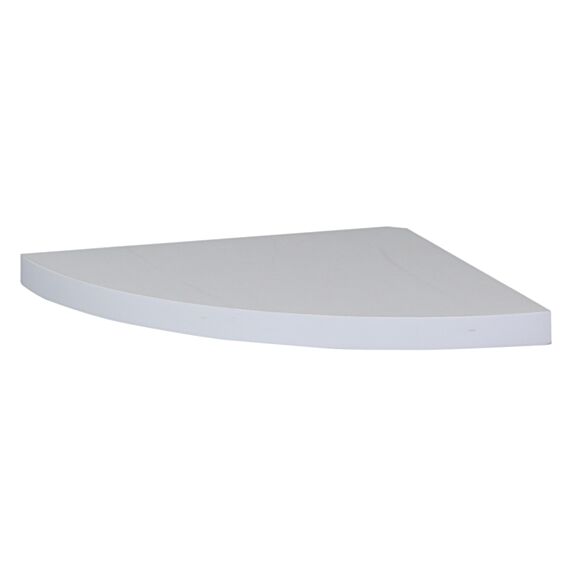 Tablette DS2 angle MDF 18 mm 23 x 23,5 cm blanc - DECO SYSTEM