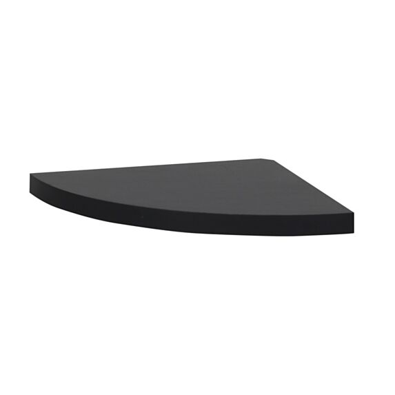Tablette DS2 angle MDF 18 mm 23 x 23,5 cm noir - DECO SYSTEM