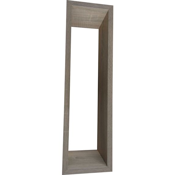Cube rectangle bois 59x17x14cm ép18mm - DECO SYSTEM