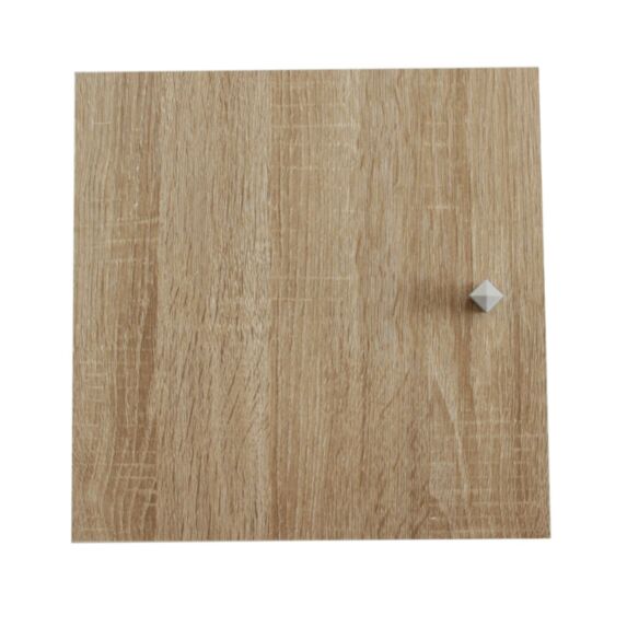 Porte épicéa pour étagère modulaire 31x31cm effet chêne