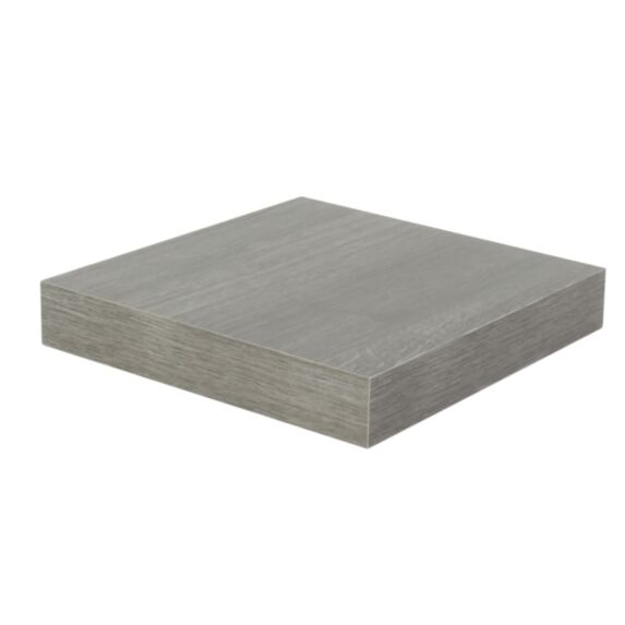 Tablette 23 x 23,5 x 3,8 cm chêne gris - DECO SYSTEM