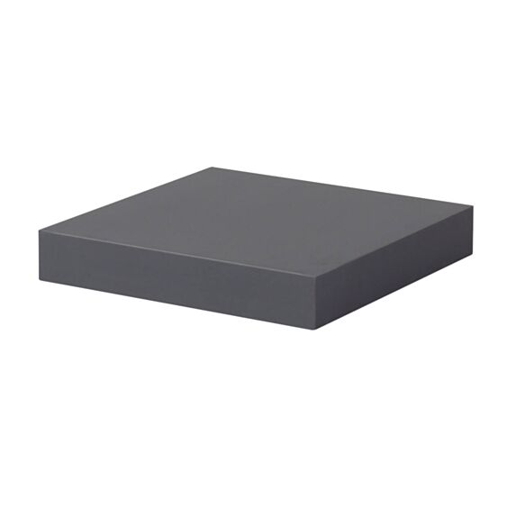 Tablette DS4 MDF 38 mm 23 x 23,5 cm gris - DECO SYSTEM