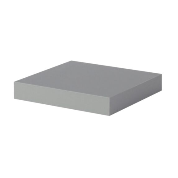 Tablette DS4 MDF 38 mm 23 x 23,5 cm alu - DECO SYSTEM