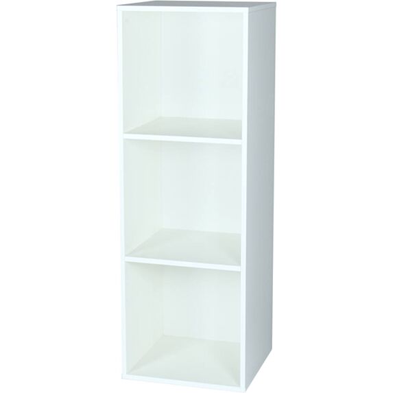Meuble de rangement 3 cases Cubbox 12mm 98x31,7x29,5cm Blanc - DECO SYSTEM