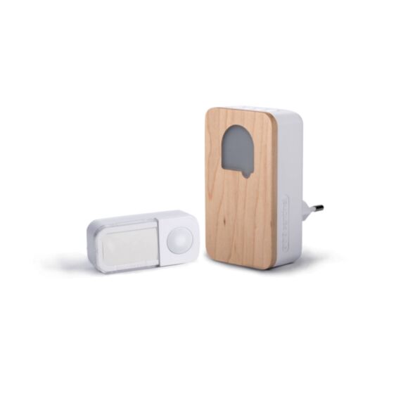 Carillon sans fil et sans pile Sone Cosy bois - SCS SENTINEL