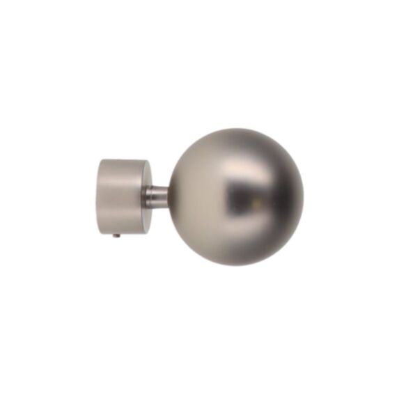 Lot de 2 embouts Gaia D28 argent mat - LUANCE