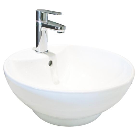 Vasque Portofino grès blanc