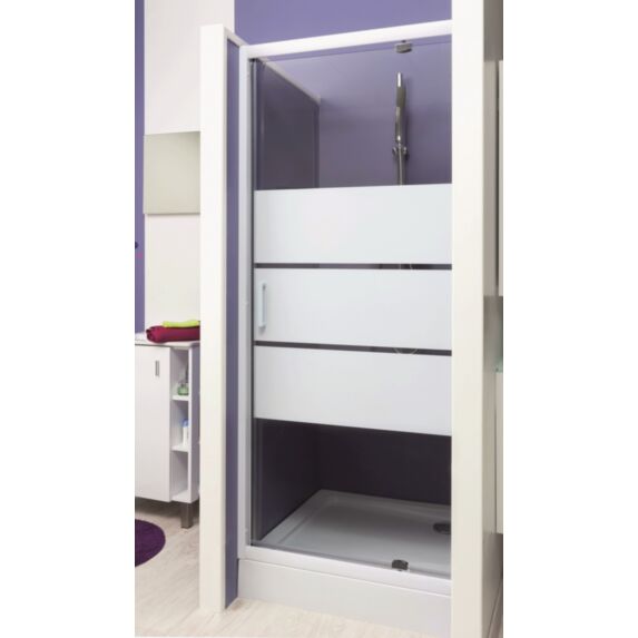Paroi de douche douche accès de face pivotant 80cm