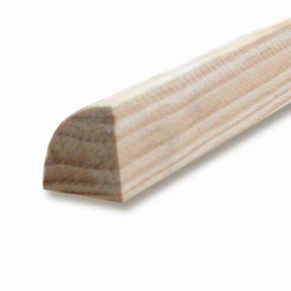 1/4 rond pin 2400 x 18 x 25 mm - SUPBOIS