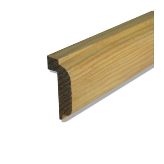 Moulure plan de travail pin 2400 x 38 x 19 mm