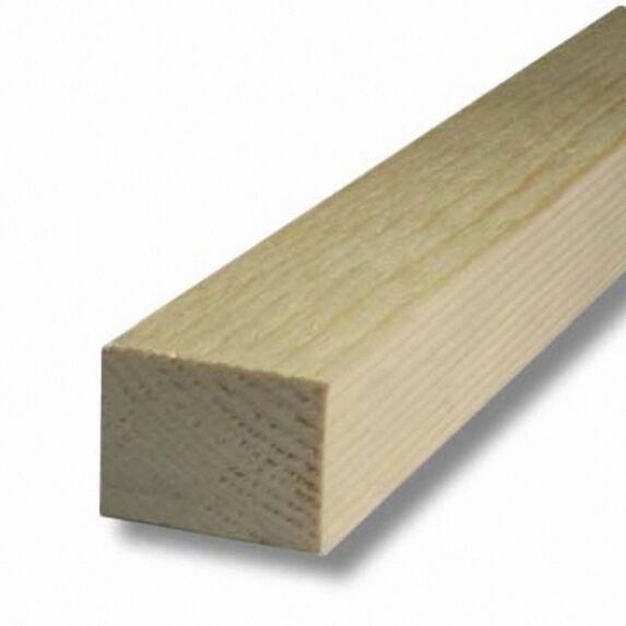 Tasseau brut calibré sapin nord 240cm 50 x 50 mm